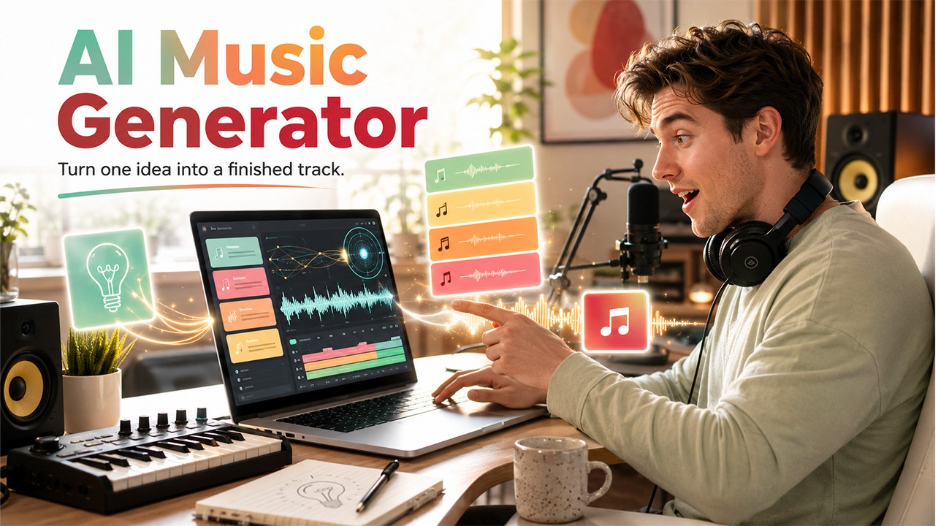 Smart Mode Automation for Instant Music Creation