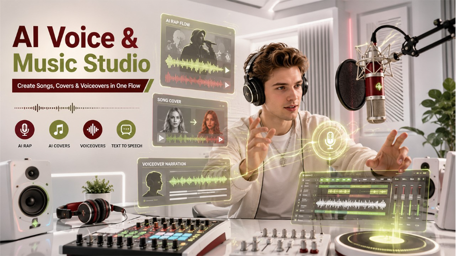 Beyond Music – AI Rap, Covers, and Voice Systems