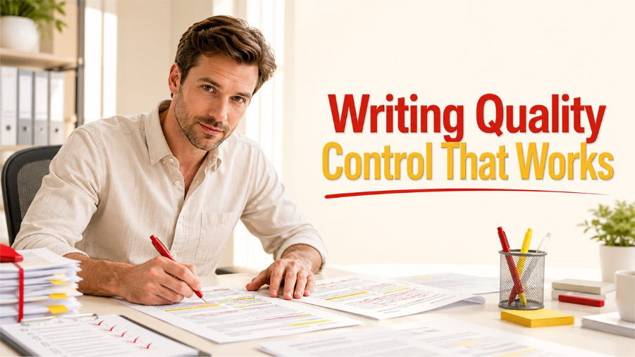 Writing Quality Control With Smarter Review Systems