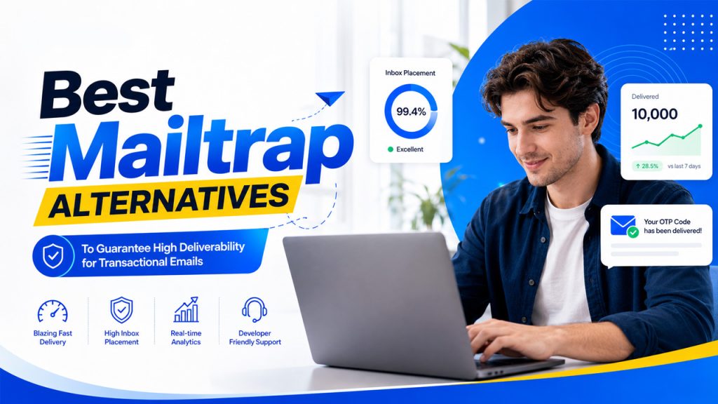 Best Mailtrap Alternatives to Guarantee High Deliverability for Transactional Emails