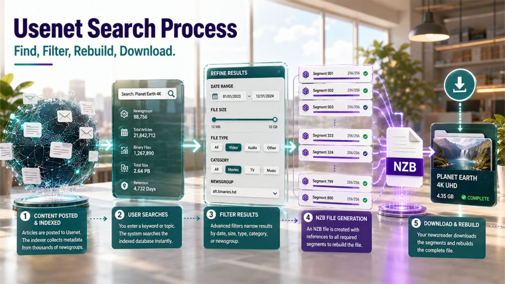 Usenet Search Work