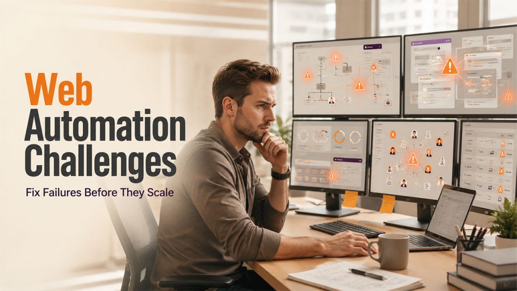Prevalent Challenges in Web Automation