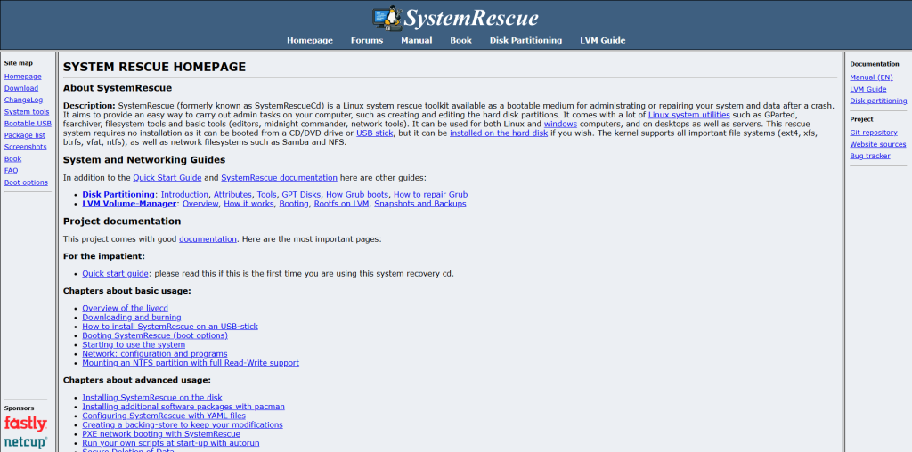 SystemRescue