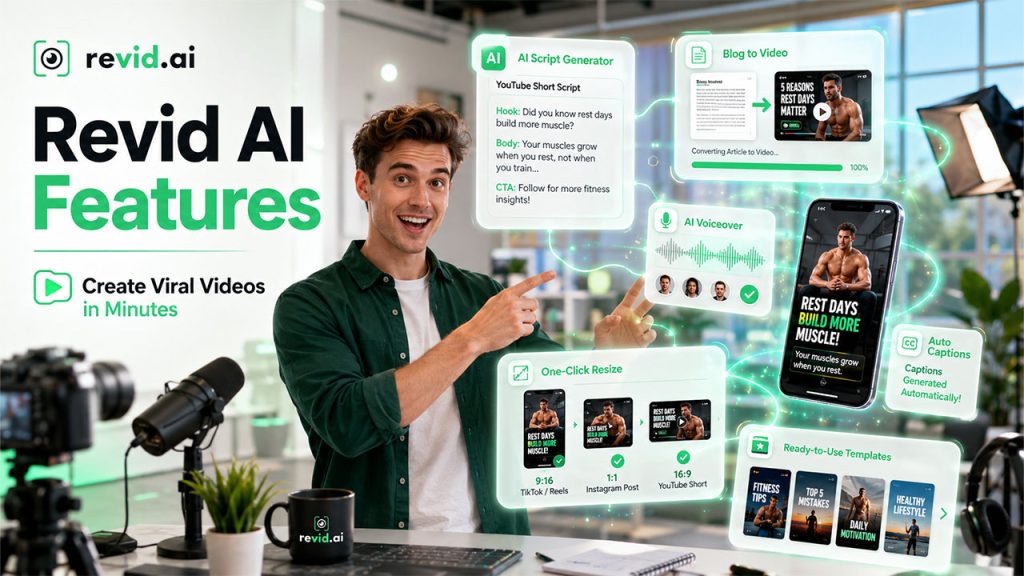 Revid AI Features