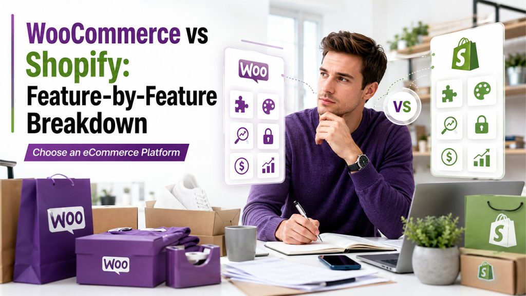 WooCommerce vs Shopify: Feature-by-Feature Breakdown
