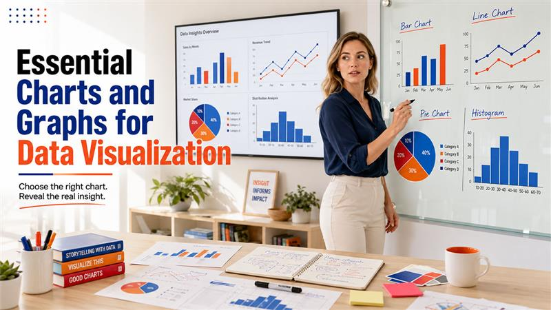 Types of Charts and Graphs for Data Visualization