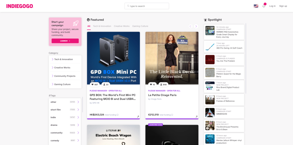 Indiegogo