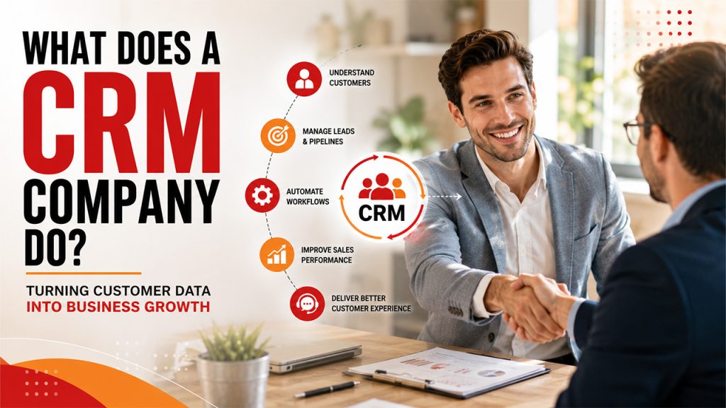 What does a CRM Company Do?