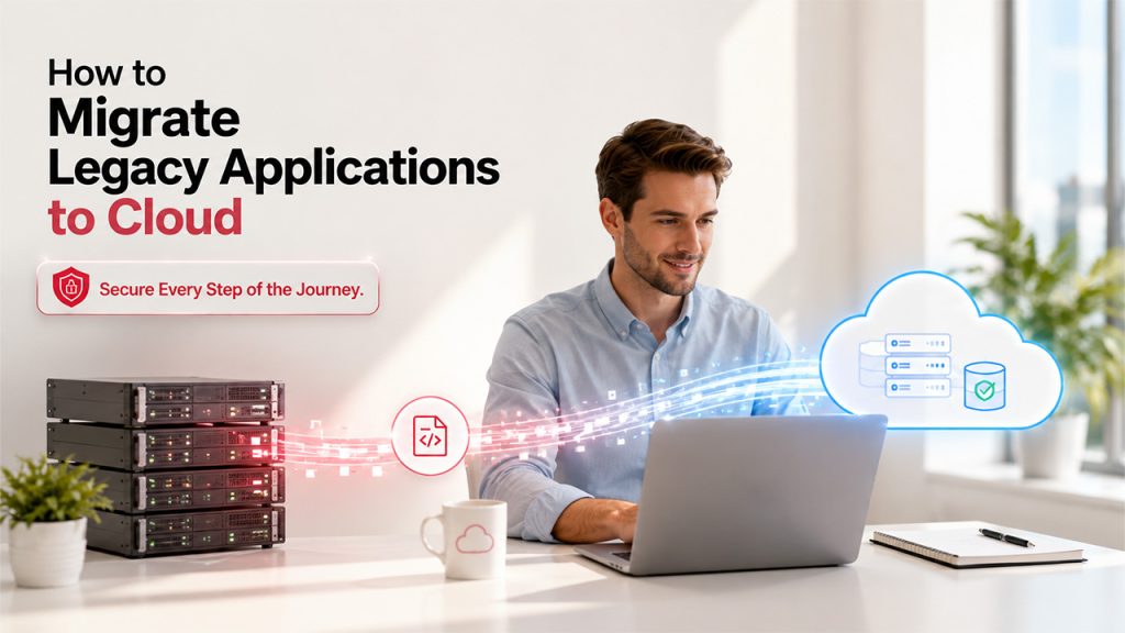 Step-by-step process to migrate legacy applications to the cloud with minimal downtime