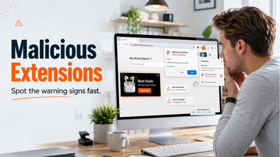 Signs of a Malicious Browser Extension