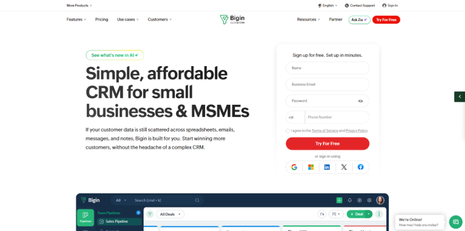 Bigin by Zoho