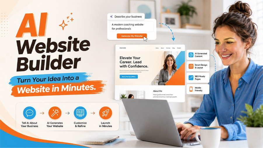AI Website Builder: How It Works, Features, Benefits & Best Tools