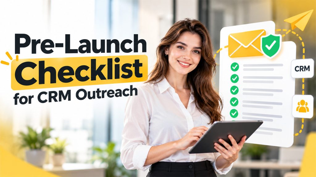 Pre-Launch Checklist for CRM Outreach