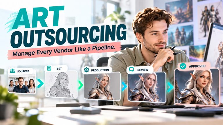 Run Your Art Outsourcing Like a Sales Pipeline A CRM Approach for Game Studios