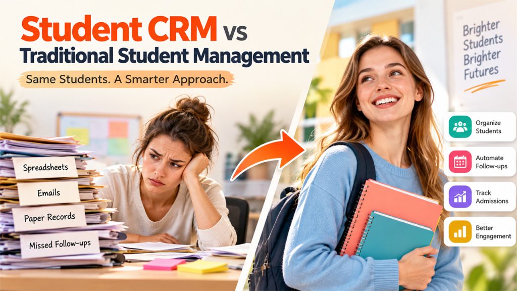 Student CRM vs Traditional Student Management