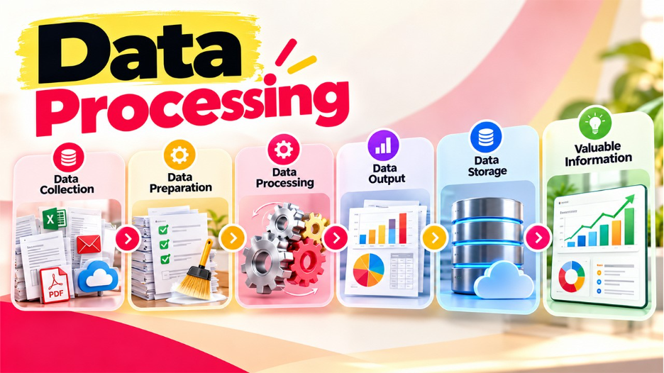 What Is Data Processing? How It Works, Types, Benefits, and Real-World Examples