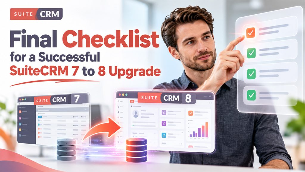 Final Checklist for a Successful SuiteCRM 7 to 8 Upgrade