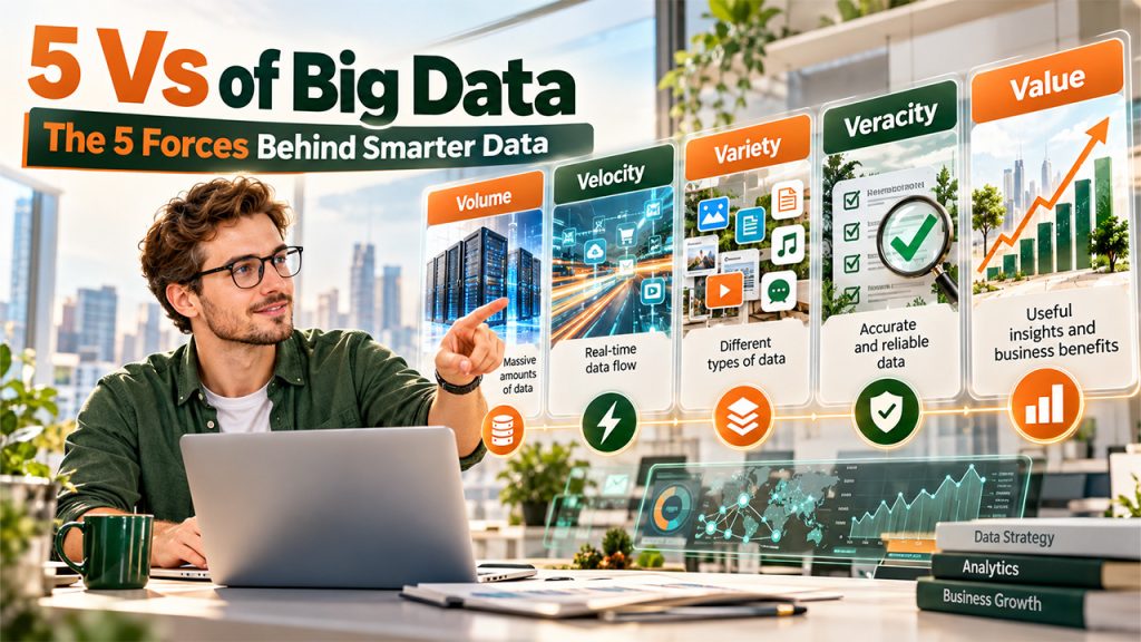 What are the 5 Vs of Big Data