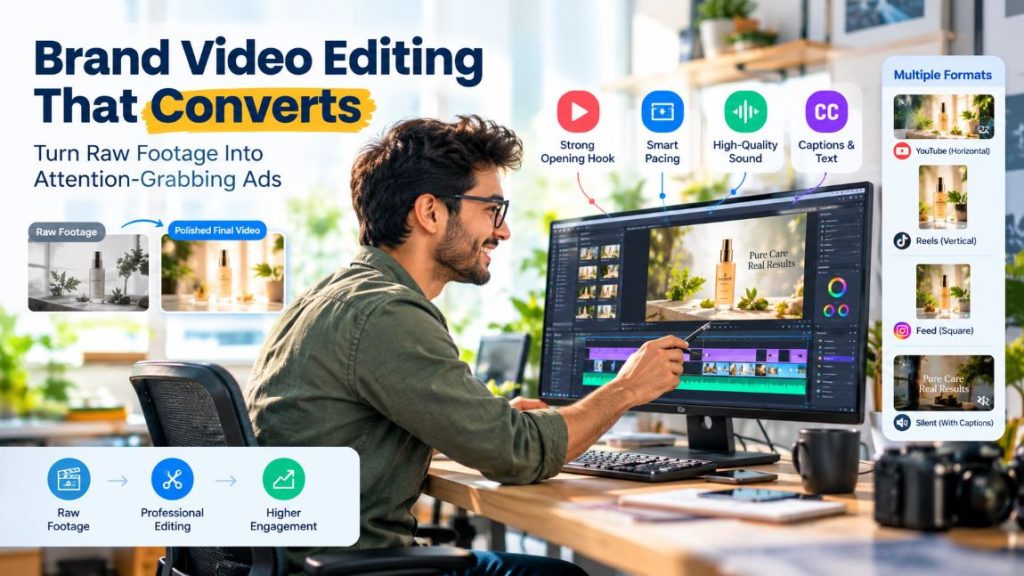 Why Your Brand Videos Underperform (and How Editing Fixes It)
